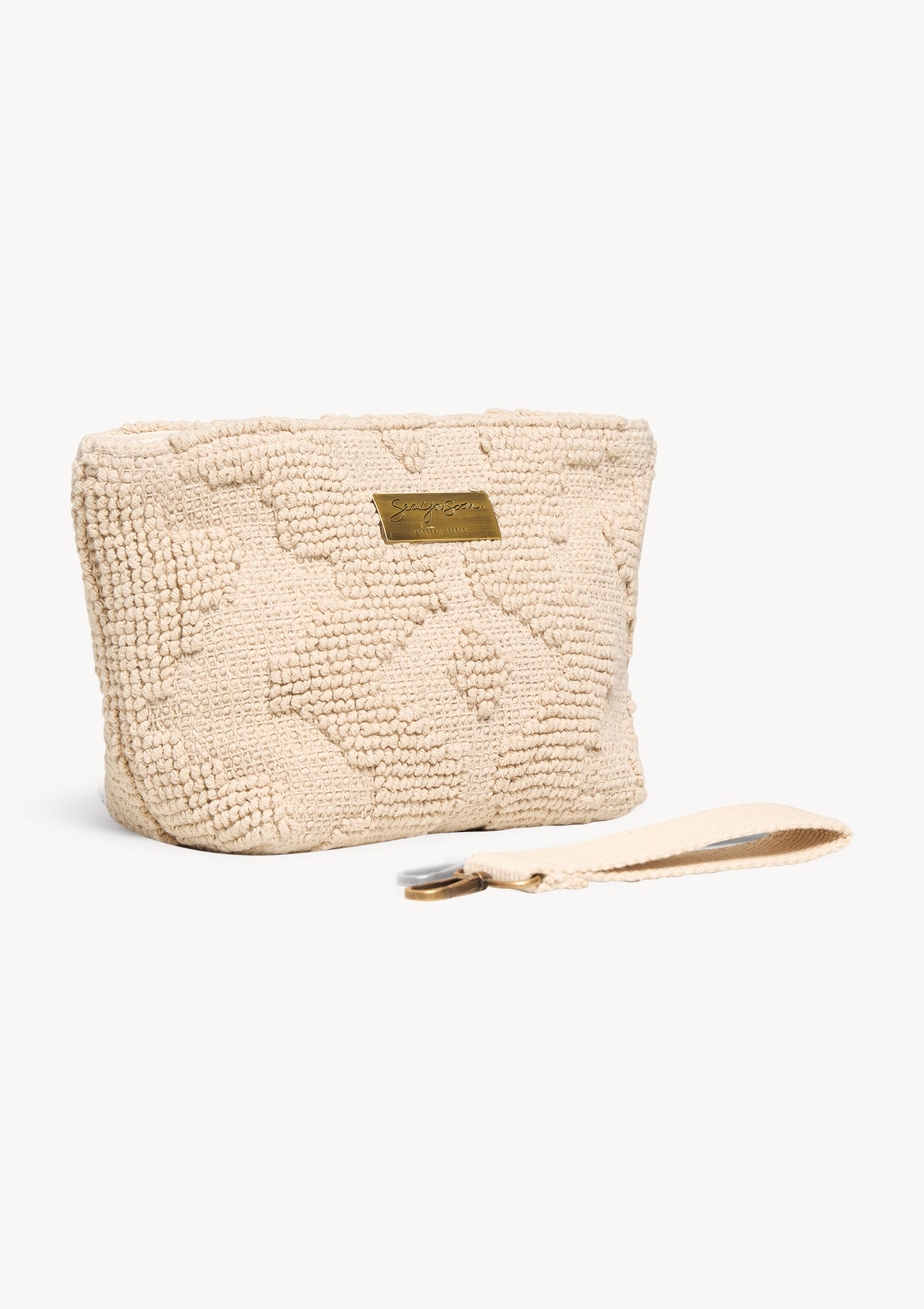 Marsala Mini Clutch natur / Vorbestellung