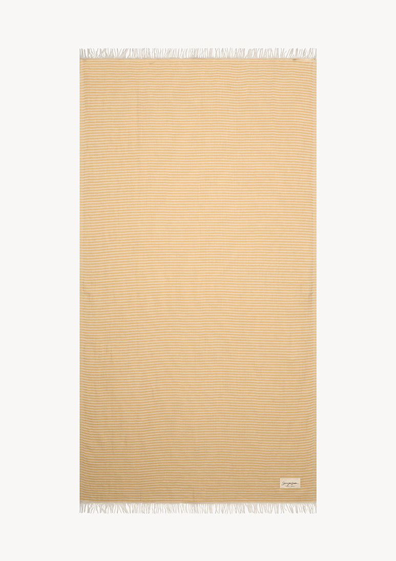 Gorgona Strandtuch Senf / Vorbestellung