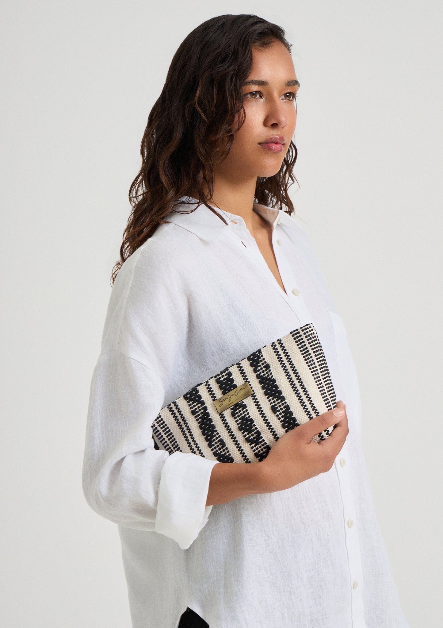 Velassaru Mini Clutch schwarz / Vorbestellung