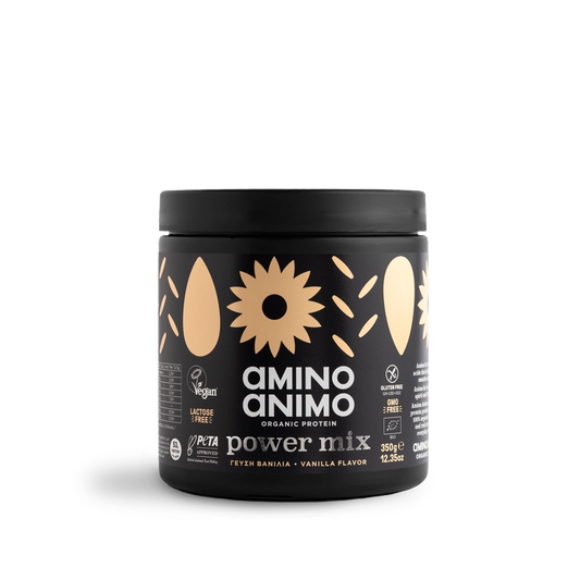 Power Mix Vanille, Bio Veganes Protein, 350 g