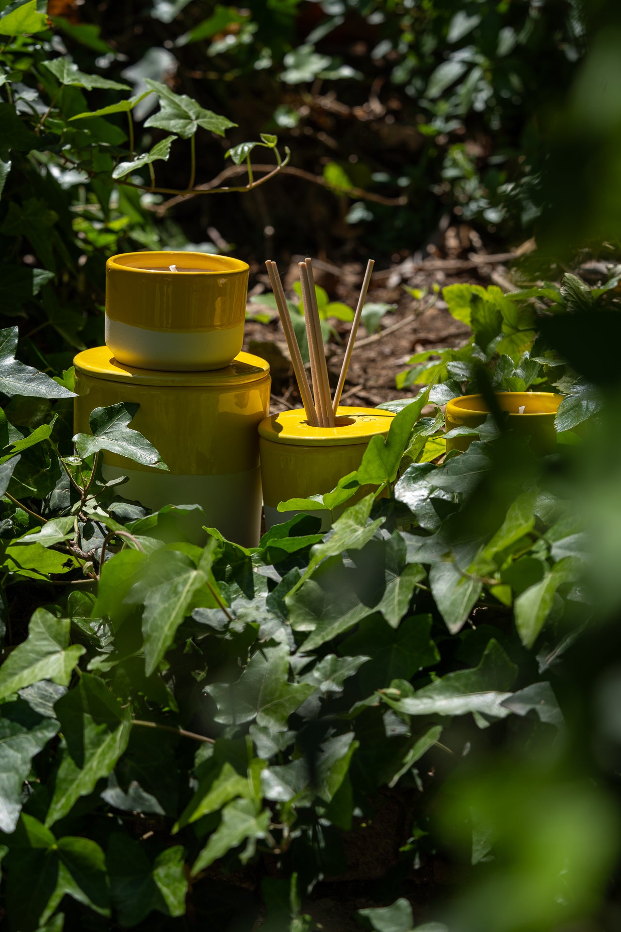 Duftdiffusor aus weißer Tonerde – Zitrusduft / VORBESTELLUNG