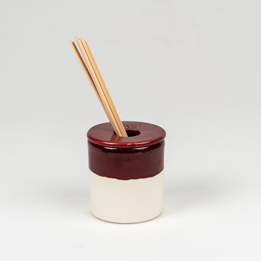 Duftdiffusor aus weißer Tonerde – Orangenhain / VORBESTELLUNG