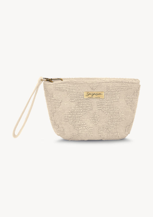 Marsala Mini Clutch natur / Vorbestellung